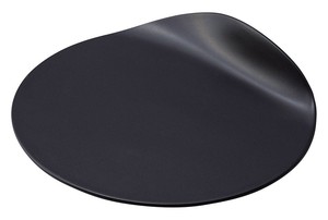 Mino ware Main Plate black 16.5cm