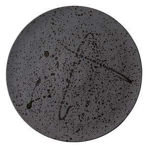美濃焼 食器 Stella（ステラ）黒とばし16cmフラットプレート MINOWARE TOKI 美濃焼
