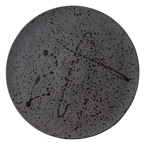 美濃焼 食器 Stella（ステラ）黒とばし29cmフラットプレート MINOWARE TOKI 美濃焼