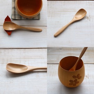Spoon Wooden Western Sweets Natural