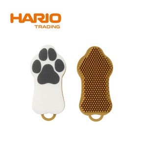 『HARIO』6月入荷予定　ペットのブラシ グルッテ 短毛種 ミディアム PTS-GTM-MDY BRUSH (ハリオ）