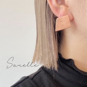 Clip-On Earrings Earrings Simple Made in Japan