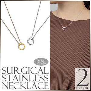 Stainless Steel Chain Necklace Stainless Steel Rings Ladies' Simple