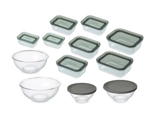 Storage Jar/Bag Heat Resistant Glass Set of 12