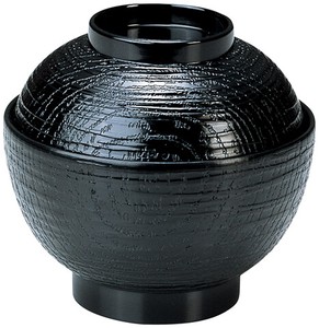 ケヤキ小吸椀　黒　35040210   日本製　お椀　吸物椀　小吸物椀　汁椀