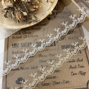Handicraft Material Tulle Lace sliver M Made in Japan