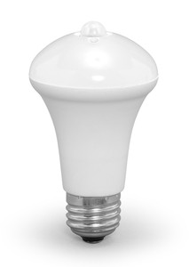 【アイリスオーヤマ　照明　LED電球】　LED電球 人感センサー付 E26 40形相当 昼白色（25000時間）