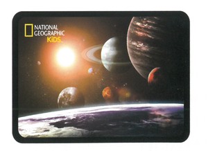 【宇宙】3Dランチョンマット　ナショナルジオグラフィック　太陽系　40133
