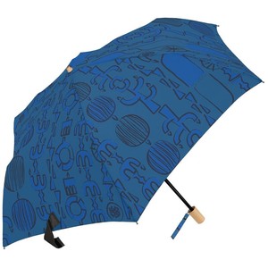 折畳雨傘 50cm キャンドル BLUE 【392／サンキューニ 特価】 MK496900