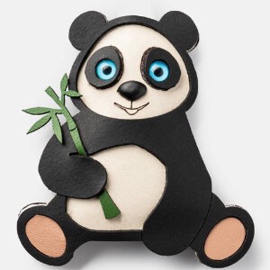Key Ring Ethical Collection Panda