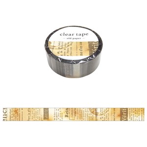 Washi Tape Clear Tape 15mm Width Old Paper