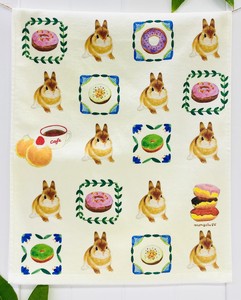 Gauze Handkerchief Series Doughnut Rabbit Face Towel