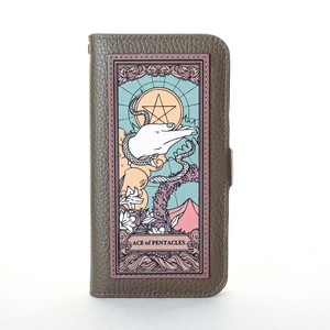 ”ACE of PENTACLES„ SMARTPHONECASE [iPhone12・iPhone12 Pro用]  [GRAYGE/グレージュ]