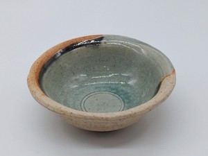 取鉢 小鉢 和陶器 和モダン /灰釉丸紋鉢