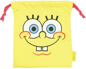 Japanese Bag Character Drawstring Bag Spongebob