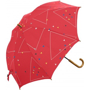 雨傘 60cm △ RED 【392／サンキューニ 特価】 S31003