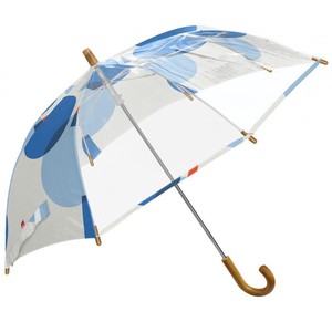 キッズ雨傘 45cm シャイン BLUE 【392／サンキューニ 特価】 S33001