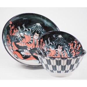 Mino ware Donburi Bowl Series Ramen Bowl Made in Japan