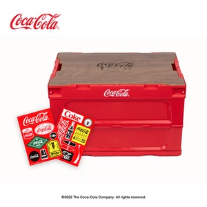 【キャンプ用品・ボックス】Coca-Cola フォールディングボックス【オープンプライス】