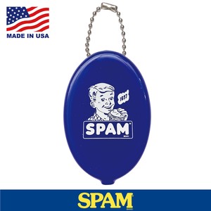 SPAM COINCASE OLD-BLUE コインケース スパム キーホルダー アメリカン雑貨 MADE IN USA