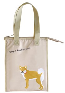 【柴犬/Dog(犬)】ショッピングトートバッグ 柴犬 ブラウン