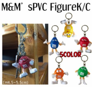 m&m's PVC FIGURE K/C　/　エムアンドエムズ　PVCフィギュアキーホルダー