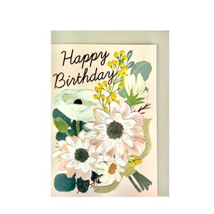 Greeting Card Mini Dahlia