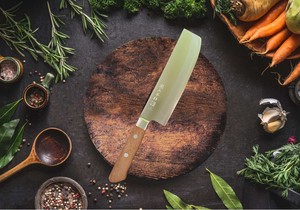 Seki Sanbonsugi Knife With Flange 165mm Made in Japan