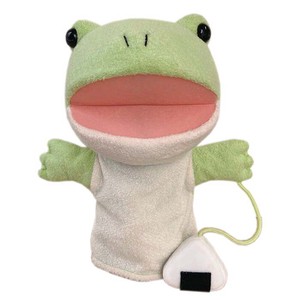3/1から価格変更【■Original Soft Toy】もぐもぐパペット　カエル