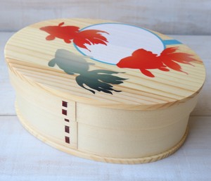 Mage wappa Bento Box Japanese Style Ain Style Goldfish