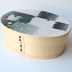 Japan-style Painting Mage-wappa Bento box Season