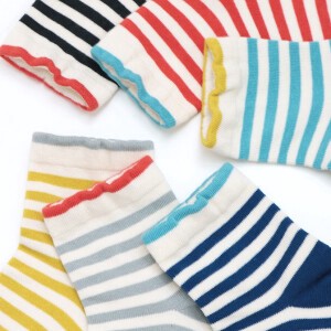 Kids' Socks Socks Border Ladies' Kids 3-pairs