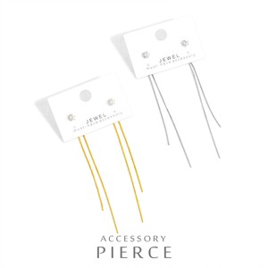 Pierced Earringss Stainless Steel M 2-way