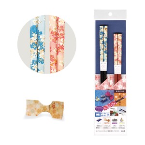 Chopsticks Origami Gift Cherry Blossom Japanese Pattern Made in Japan