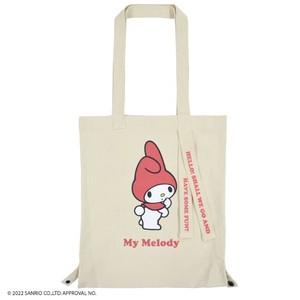 Tote Bag 2Way My Melody Sanrio Characters Reusable Bag