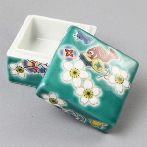 Kutani ware Seikou-kiln Jewelry Organizer Small Case M Made in Japan