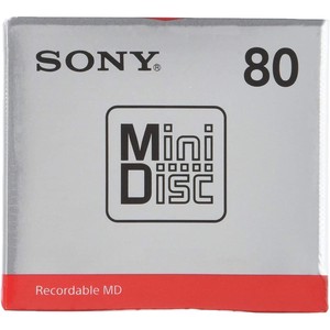 ソニーミニディスク80分MDW80T
