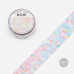 Washi Tape Soap Bubble Colorful Tape M Clear 20mm