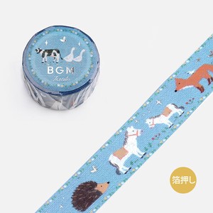 BGM Washi Tape Meadow Washi Tape Foil Stamping