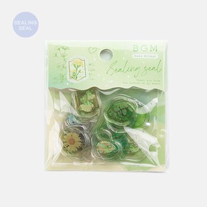 BGM Planner Stickers Green Clear 18-pcs