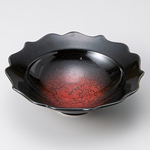 Ryoka（稜花）黒紅14.5cm小鉢 [minoware Mino ware 美濃焼 日本製]