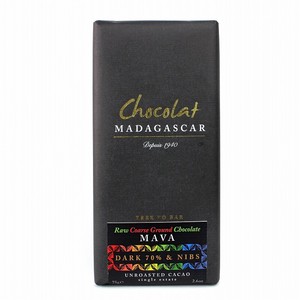 ショコラマダガスカル Rawダークチョコレート70% MAVAマヴァ農園 粗挽き