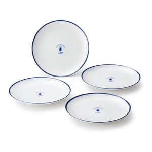 Mino ware Main Plate Tableware Gift Set Set of 4