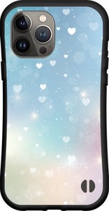 【iPhone対応】 耐衝撃 スマホケース ハイブリッドケース Heart Nebula