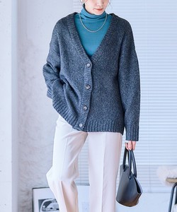 Cardigan Knitted V-Neck Buttons Cardigan Sweater Ladies' NEW Autumn/Winter