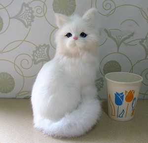 動物 置物 家装飾品 猫模型 YMA1550