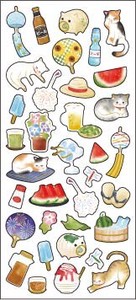 Stickers Japanese-style Sticker Summer