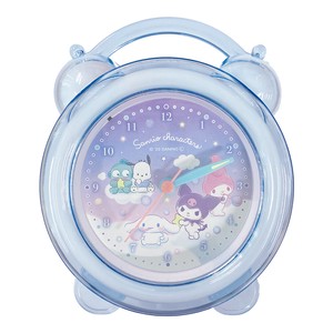 T'S FACTORY Table Clock Sanrio Clear