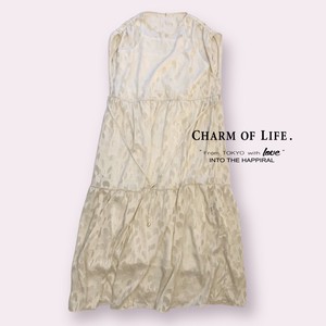 Casual Dress French Sleeve Tiered Made in Japan