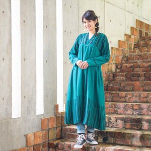 Casual Dress Jacquard Rayon One-piece Dress